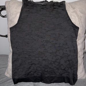 Lululemon Mesh Camo Color Workout Top Size 6
